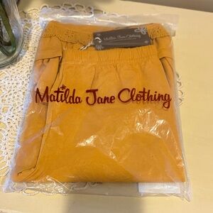 Matilda Jane Golden Ruffles with Lace Trim